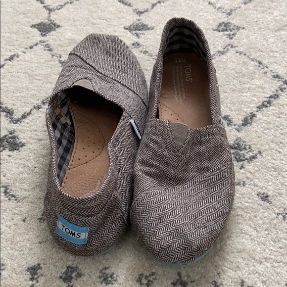 TOMS Herringbone Canvas Shoes - Picture 3 of 6